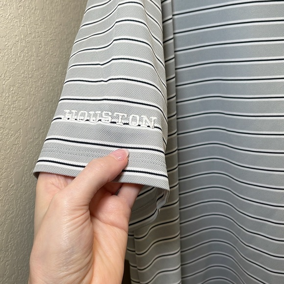 Men’s Nike Striped Dri-Fit Polo Sz XXL - Picture 3 of 4